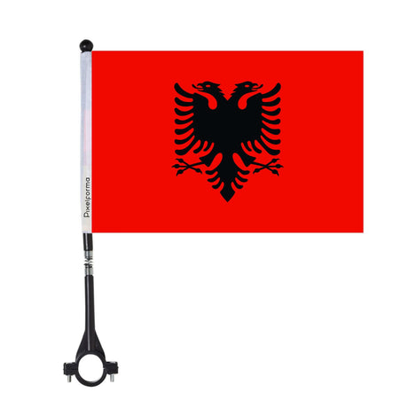 Albania Polyester Bike Flag - Pixelforma