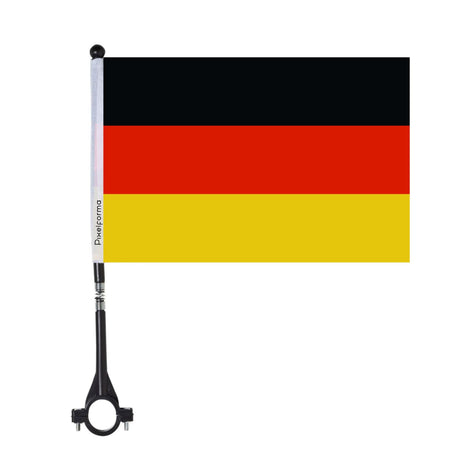 Polyester Germany Bike Flag - Pixelforma