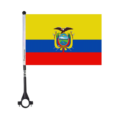 Ecuador Polyester Bike Flag - Pixelforma