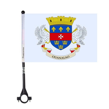 Drapeau de vélo de Saint-Barthélemy en polyester - Pixelforma