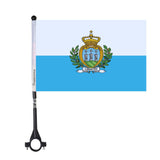 San Marino Polyester Bike Flag - Pixelforma