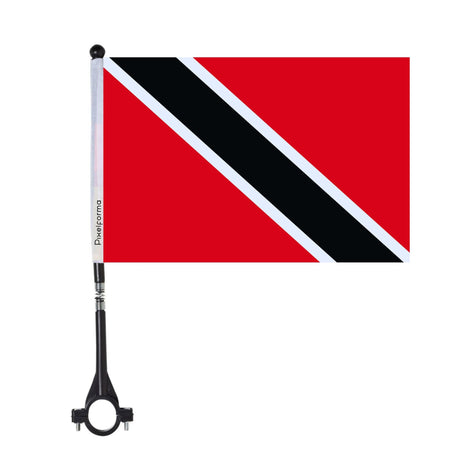 Trinidad and Tobago Polyester Bike Flag - Pixelforma