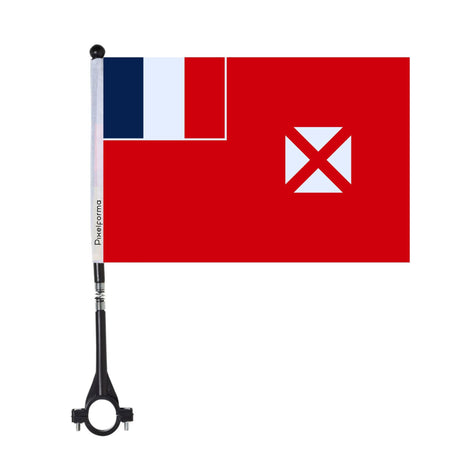 Wallis and Futuna Polyester Bike Flag - Pixelforma