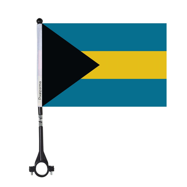 Polyester Bahamas Bike Flag - Pixelforma