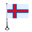 Faroe Islands Polyester Bike Flag - Pixelforma