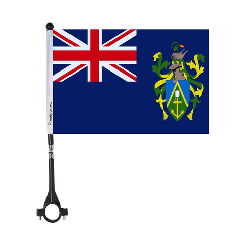 Drapeau de vélo des îles Pitcairn en polyester - Pixelforma