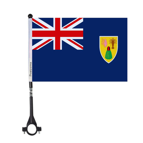Turks and Caicos Islands Polyester Bike Flag - Pixelforma