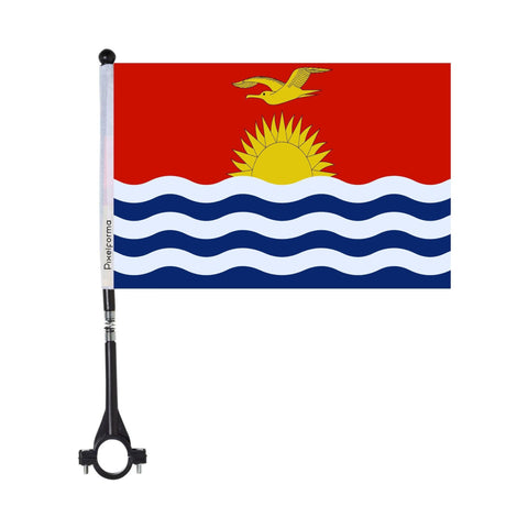 Drapeau de vélo des Kiribati en polyester - Pixelforma