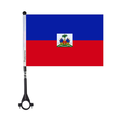 Haiti Polyester Bike Flag - Pixelforma