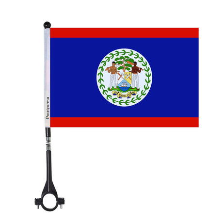 Belize Polyester Bike Flag - Pixelforma