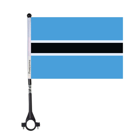 Polyester Botswana Bike Flag - Pixelforma