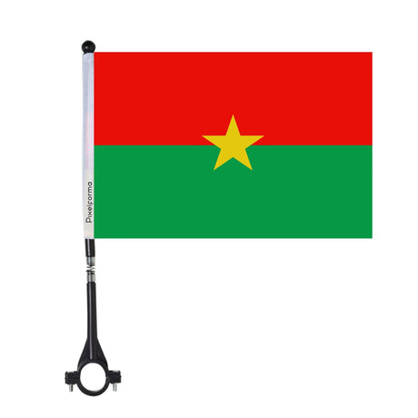 Burkina Faso Polyester Bike Flag - Pixelforma
