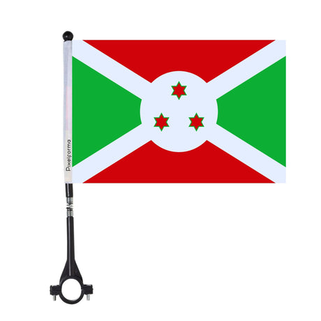 Burundi Polyester Bike Flag - Pixelforma