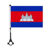 Polyester Cambodia Bike Flag - Pixelforma