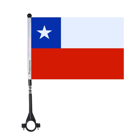 Chile Polyester Bike Flag - Pixelforma