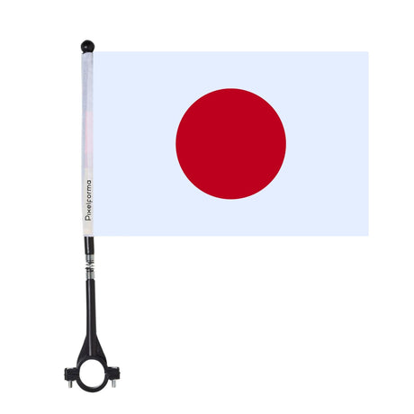 Polyester Japan Bike Flag - Pixelforma