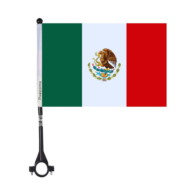 Mexico Polyester Bike Flag - Pixelforma
