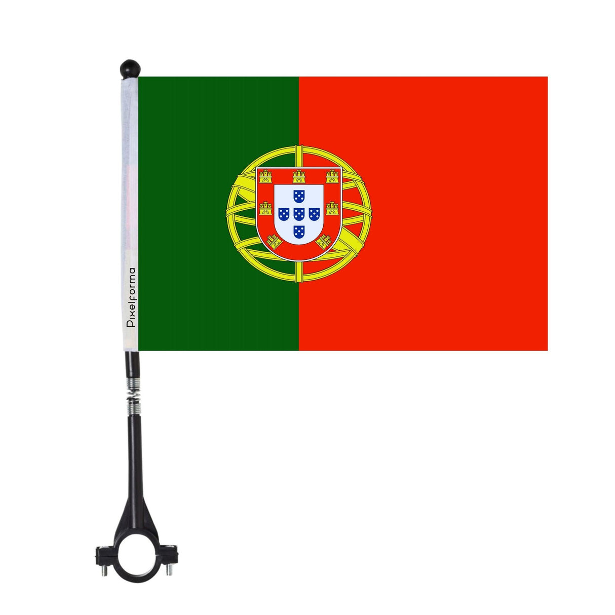 Polyester Portugal Bike Flag - Pixelforma