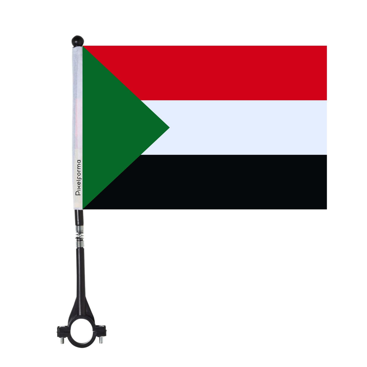Sudan Polyester Bike Flag - Pixelforma