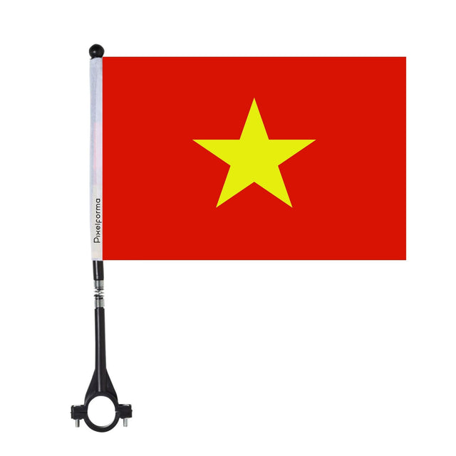Vietnam Polyester Bike Flag - Pixelforma