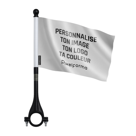 Drapeau de vélo personnalisé - pixelforma