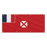 Drapeau wallis-et-futuna polyester 8 œillets résistant