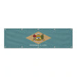 Drapeau du Delaware grand format XL en polyester avec dix œillets