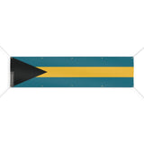 Bandera de Bahamas 10 ojales en varios tamaños