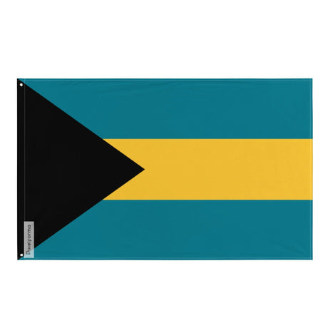 Drapeau des Bahamas en plusieurs tailles 100 % polyester Imprimer avec Double ourlet - Pixelforma