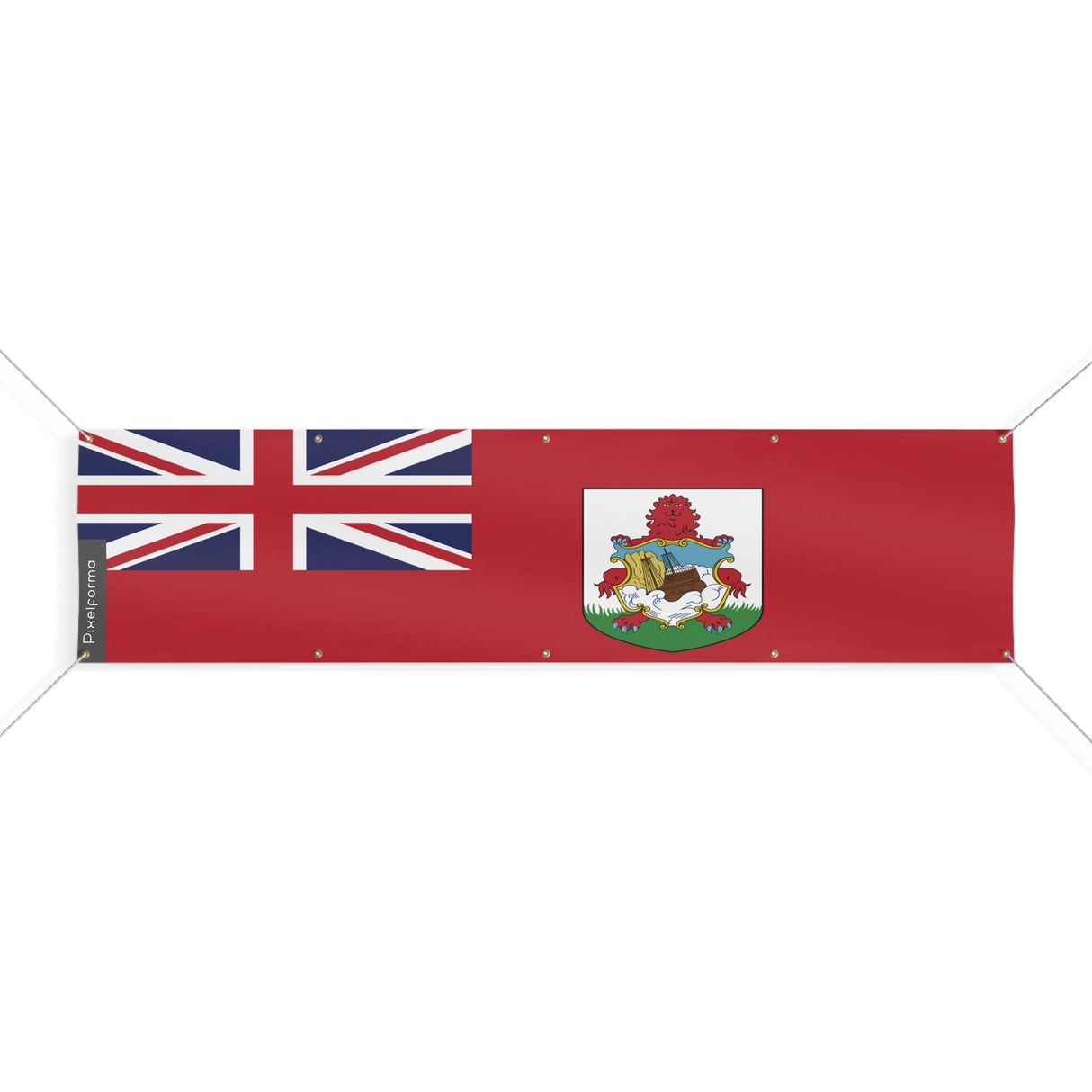 Drapeau des Bermudes 10 Oeillets en plusieurs tailles - Pixelforma