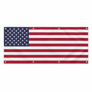 Drapeau états-unis en polyester résistant 8 œillets