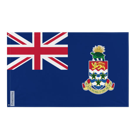 Cayman Islands Flag in Multiple Sizes 100% Polyester Print with Double Hem - Pixelforma