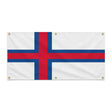 Drapeau îles féroé polyester résistant aux intempéries