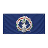 Drapeau îles mariannes du nord polyester résistant intempéries