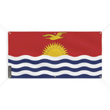 Drapeau des kiribati 6 oeillets en plusieurs tailles (m) - pixelforma