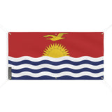 Drapeau des Kiribati 6 Oeillets en plusieurs tailles - Pixelforma