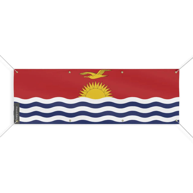 Drapeau des Kiribati 8 Oeillets en Plusieurs Tailles (L) - Pixelforma 