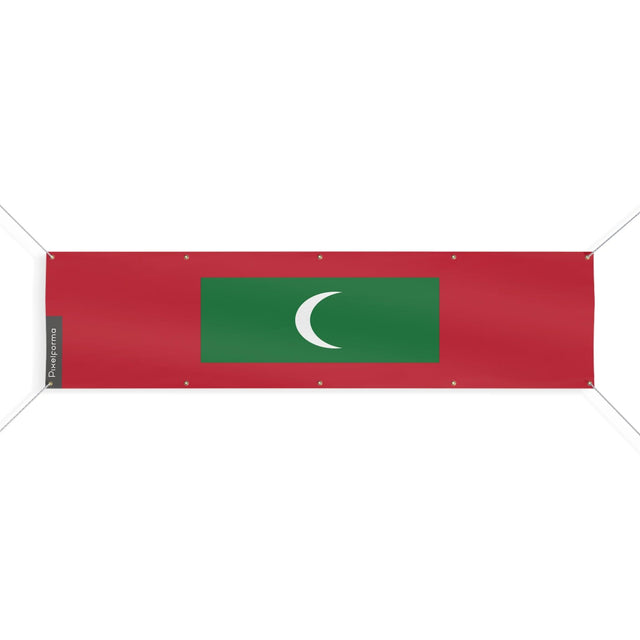 Drapeau des Maldives 10 Oeillets en plusieurs tailles - Pixelforma