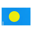 Palau Flag in Multiple Sizes 100% Polyester Print with Double Hem - Pixelforma