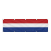 Drapeau des Pays-Bas grand format XL en polyester avec dix œillets