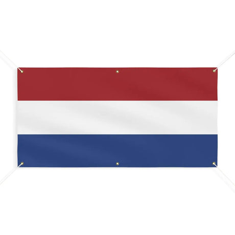 Drapeau des Pays-Bas 6 Oeillets en Plusieurs Tailles (M) - Pixelforma 