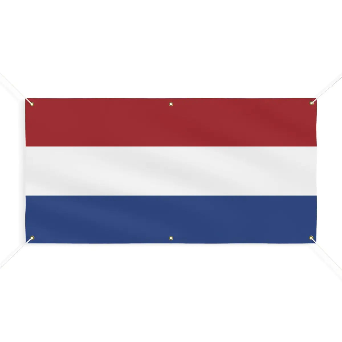 Drapeau des pays-bas 6 oeillets en plusieurs tailles (m) - pixelforma