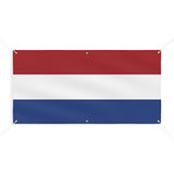 Drapeau des Pays-Bas 6 Oeillets en plusieurs tailles - Pixelforma