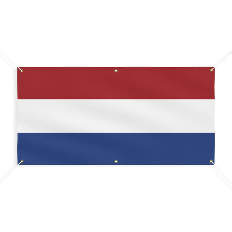 Drapeau des Pays-Bas 6 Oeillets en plusieurs tailles - Pixelforma