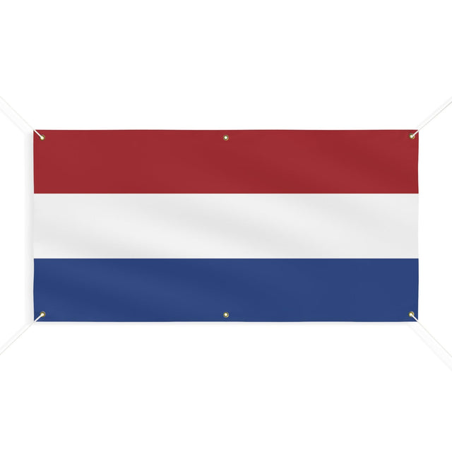 Drapeau des Pays-Bas 6 Oeillets en plusieurs tailles - Pixelforma