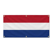 Drapeau pays-bas polyester résistant usage extérieur