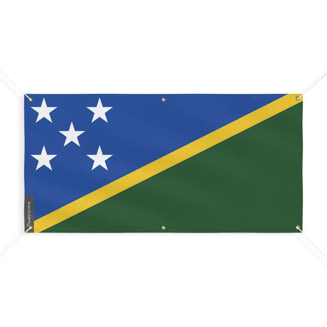 Drapeau des salomon 6 oeillets en plusieurs tailles (m) - pixelforma