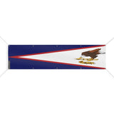 Drapeau des Samoa américaines 10 Oeillets en Plusieurs Tailles (XL) - Pixelforma 