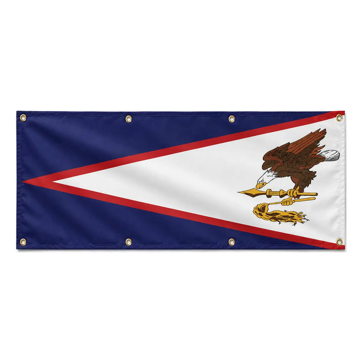 Drapeau samoa américaines polyester résistant aux intempéries
