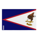 American Samoa Flag in Multiple Sizes 100% Polyester Print with Double Hem - Pixelforma